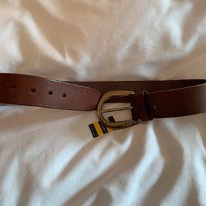 Rugby by Ralph Lauren Brown Belt Leather NWT